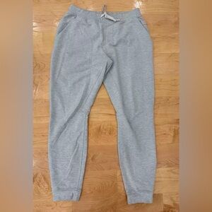 Lululemon Athletica Gray Joggers with Elastic Cuffs